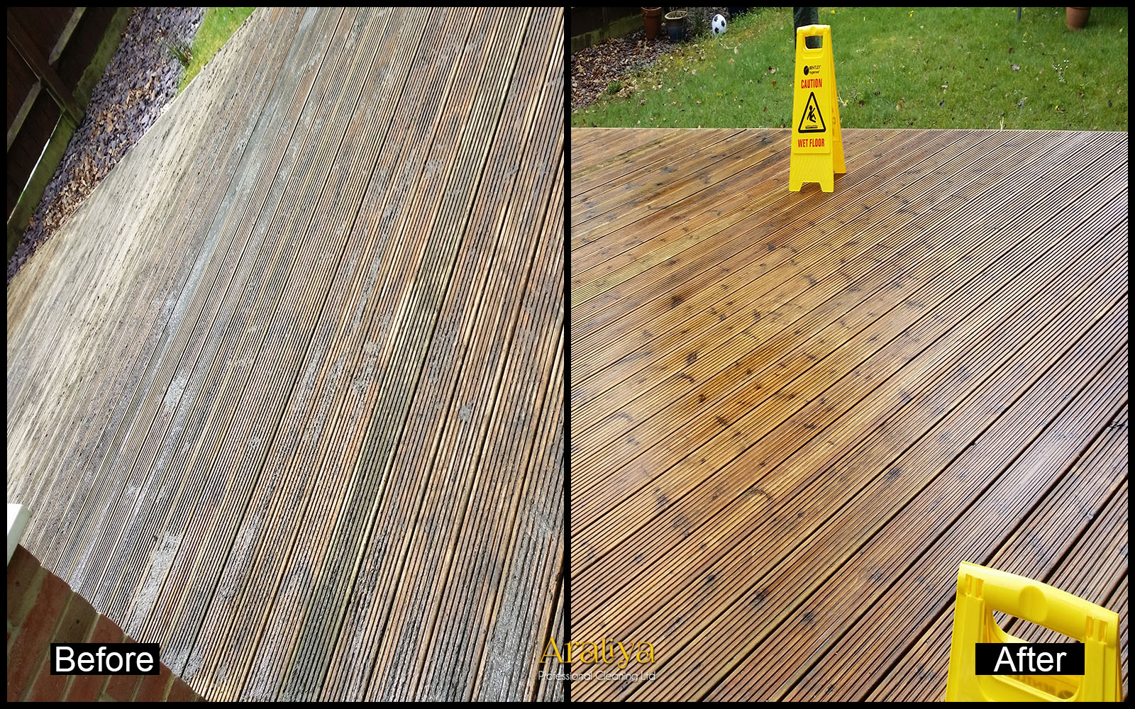 Decking Cleaning 005 Araliya Professional Cleaning Ltd in